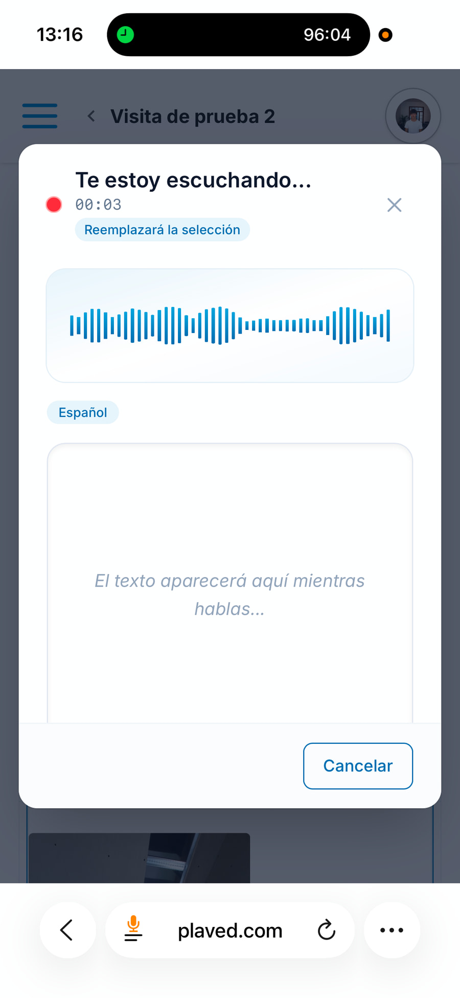 Cuéntalo ahora.
